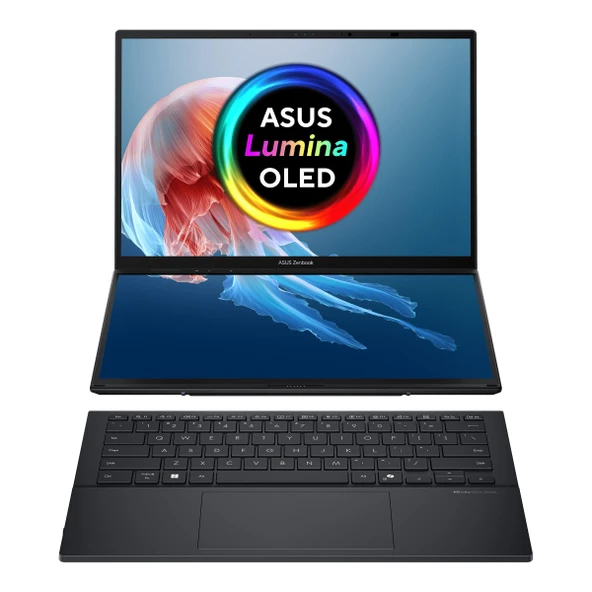 ASUS Zenbook Duo UX8406CA-PZ220W Intel Core Ultra 7 255H 13 Npu 32GB 1TB SSD 120 Hz 14" OLED W11H