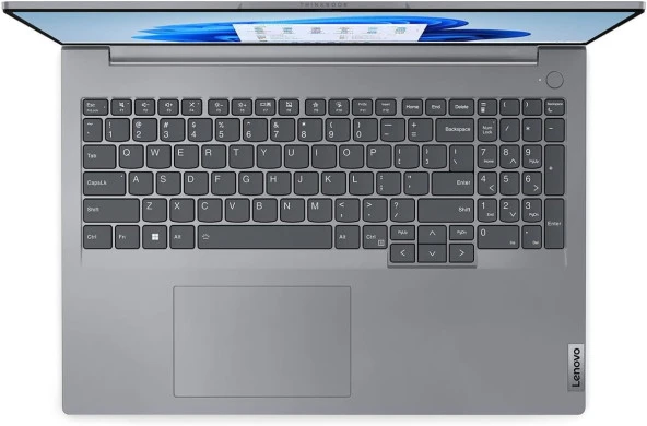 Lenovo Thinkbook 16 Gen6 Irl Intel I5 1335U 32GB Ddr5 RAM 512GB SSD 16" Wuxga (1920X1200) FreeDOS Taşınabilir Bilgisayar TB21KH001ETR04+Weblegelsinçanta