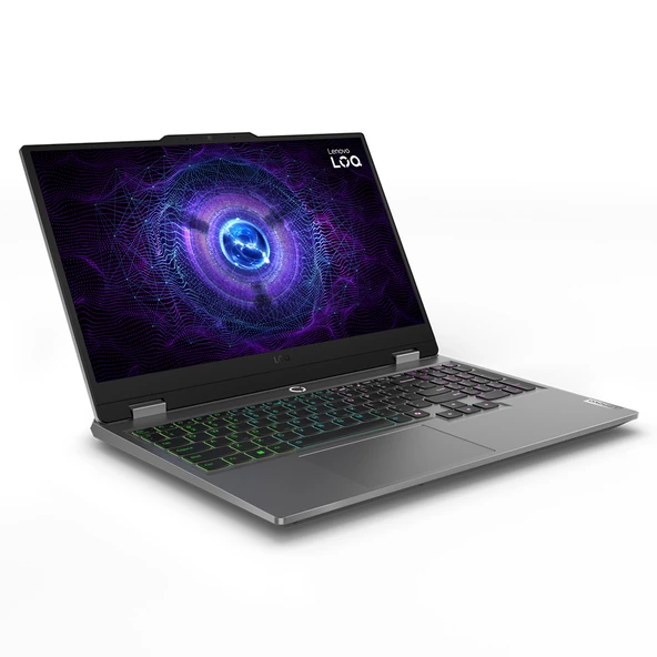 Lenovo Loq 15IAX9 Intel Core I5 12450HX 32GB Ddr5 1tb SSD RTX3050 6gb 95W 15.6" 144HZ 300NITS IPS Windows 11 Home Taşınabilir Bilgisayar 83GS0099TRH10 + Zetta Çanta