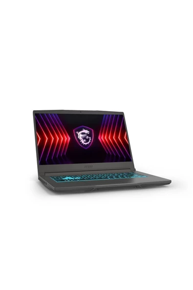 MSI Thin 15 B12ve-1625Xtr I5-12450H 16Gb Ddr4 Rtx4050 6Gb 512Gb SSD 15.6? 144Hz FHD Fdos Notebook