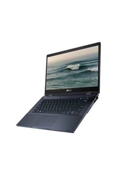 ASUS  ExpertBook B3 Flip i5 1235U 8GB RAM 512GB SSD 14" FHD W11P Dokunmatik Bilgisayar & PER4 Çanta