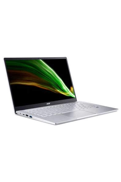 Acer Swift 3 AMD Ryzen 5-5500U 8GB 512GB SSD Dos 14" FHD Gümüş Dizüstü Bilgisayar NX.AB1EY.002