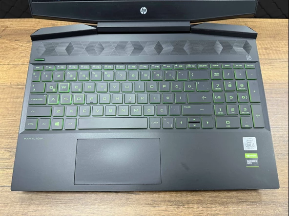 HP Pavilion Gaming 15-DK1009NT Intel Core I5 10300H 8GB 128GB SSD+500GB HDD GTX1650Ti 15.6" FHD 1U5S8EA (İki̇nci̇ El)
