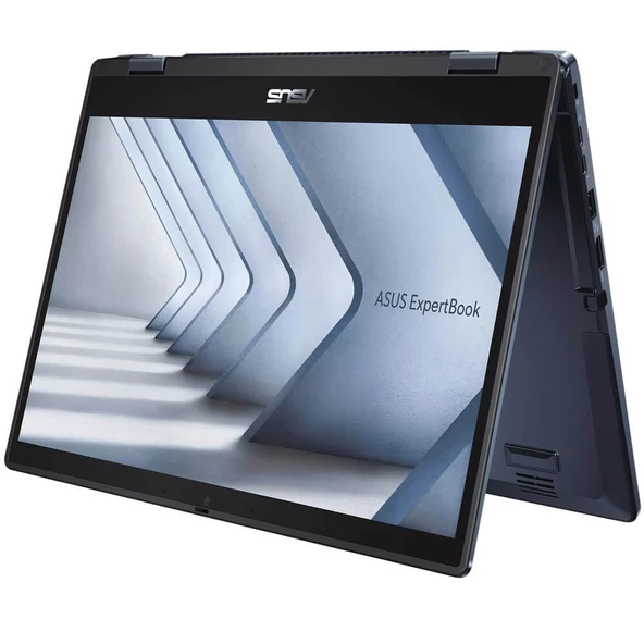 ASUS Expertbook B3 Flip B3402FVA Intel Core I5-1335U 16GB 512GB SSD 14" FHD Dokunmatik FreeDOS Taşınabilir Bilgisayar B3402I58512S0D02+Zettaçanta