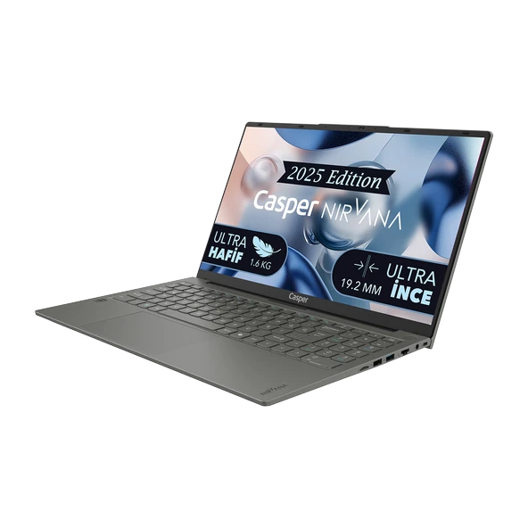 Casper Nirvana X600.1342-BU00X-G-F-KM35S Intel Core i5-13420H 16GB RAM 250GB NVME SSD Freedos  + Kablolu Mouse Hediye
