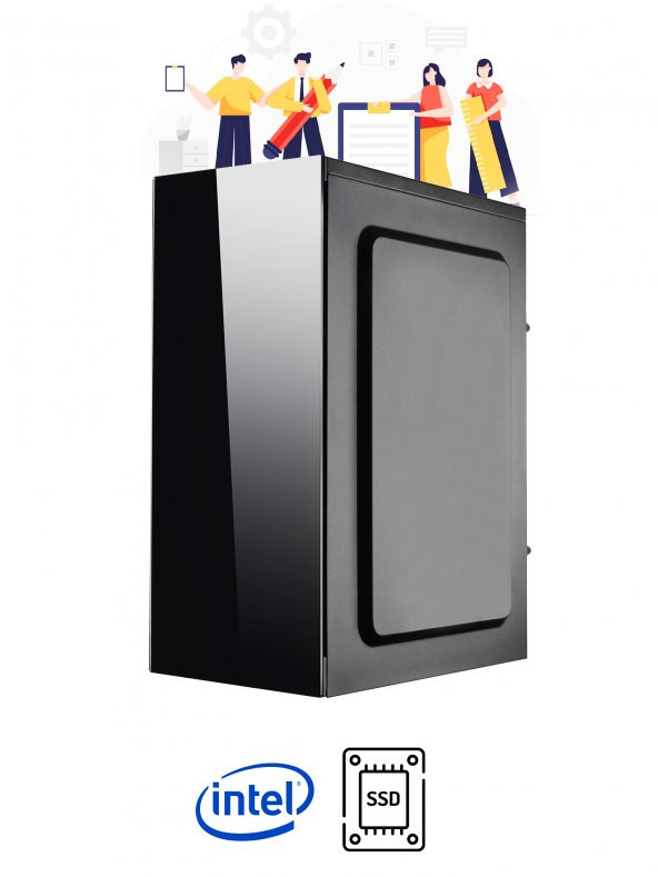 Ramtech Workforce WF376 I5-4590 16GB RAM 256GB SSD Masaüstü Ofi̇s Bi̇lgi̇sayari