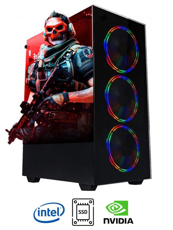Ramtech DG183 İ7-870 16GB RAM 128GB SSD Gt 740-4GB Oyuncu PC