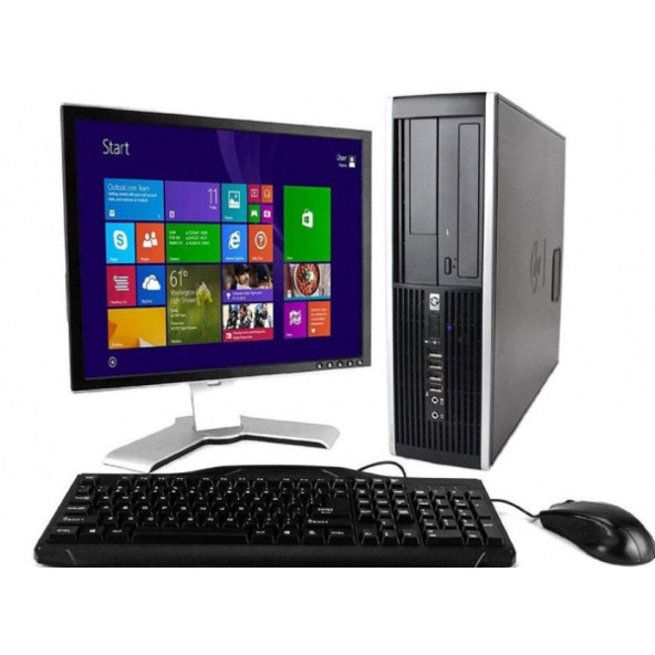 HP 8300 Eli̇te İ5 3470 3.20 Ghz İşlemci̇ 8 GB RAM 240 SSD USB Wi̇fi̇ 19'' Moni̇tör Yeni̇lenmi̇ş Takim Bi̇lgi̇sayar