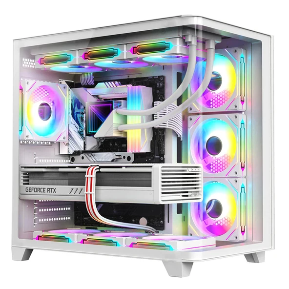 Dragos DRx7357 Ryzen 7 5800X 32GB 1TB M.2 Nvme 8GB RTX4060 Sıvı Soğutmalı Oyun Hazır Sistem