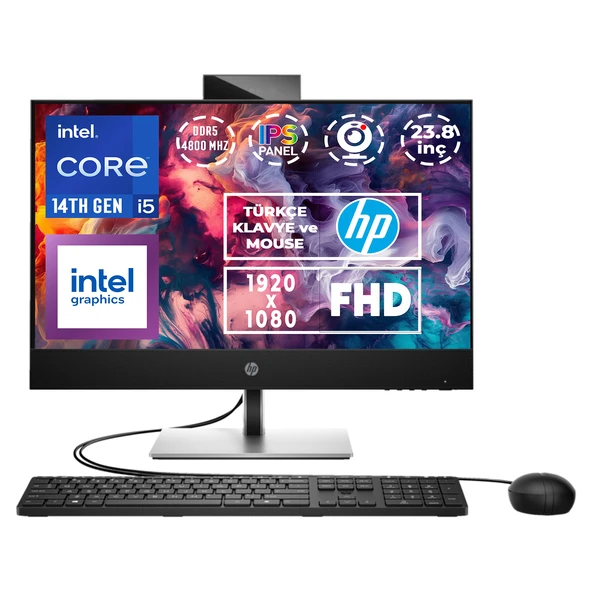 HP Proone 440 G9 I5-14500T 8GB 512GB SSD 23.8" Fdos 9H6X3ET