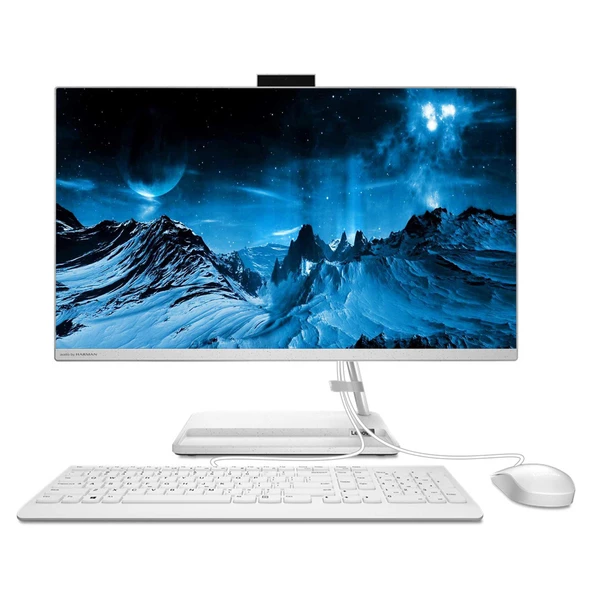 Lenovo Ideacentre 3 F0GH01EETR02 I3-1215U 16GB 512SSD 23.8" FHD FreeDOS All in One Bilgisayar