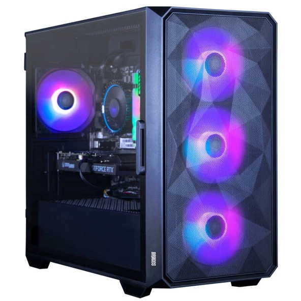 Dragos DRx6318 i7 14700KF 32GB DDR5 Ram 1TB M.2 NVMe SSD 8GB RTX4060 Ekran Kartı Oyuncu Bilgisayarı
