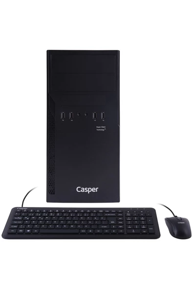 Casper Nirvana N2H.1440-BV00X-00A Intel Core I5-14400 16GB RAM 500GB Nvme SSD FreeDOS Masaüstü Bilgisayar