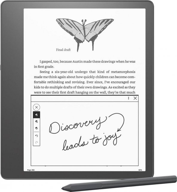 Kindle Scribe E-Reader 10.2" Display With Premium Pen 64GB