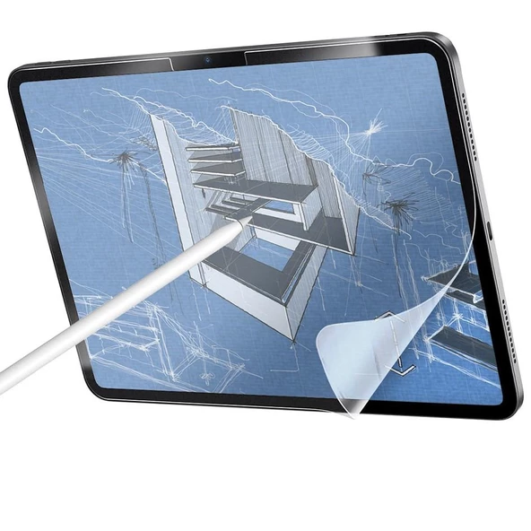Tcl Tab 11 Tablet İle Uyumlu Paper Like(Kağıt Hissi)9H Nano Ekran Koruyucu 10.95 İnç Mat