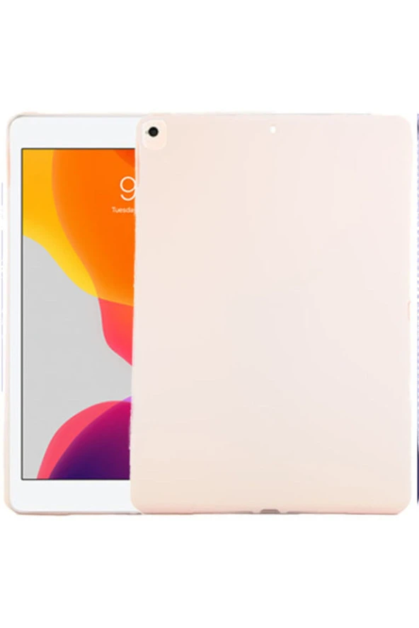 Ipad Mini 2 Kılıf Slikon Pre Arka Kapak Toz Pembe
