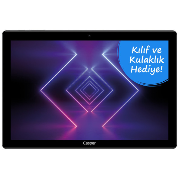 Teşhi̇r Casper VIA.S30 4GB RAM 64GB Hafiza 10" FHD Tablet + Kilif + Kulaklik