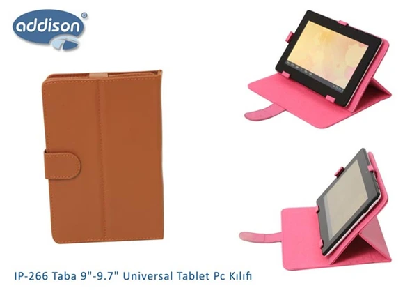 Addison Ip-266 Taba 9"-9.7" Universal Tablet Kılıf