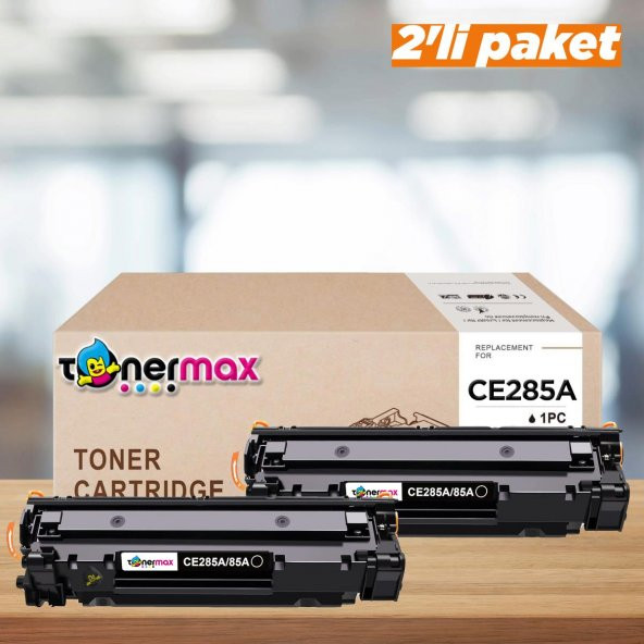 HP Laserjet Pro P1102w Muadil Toner 2'li Paket / HP CE285A Muadil Toner