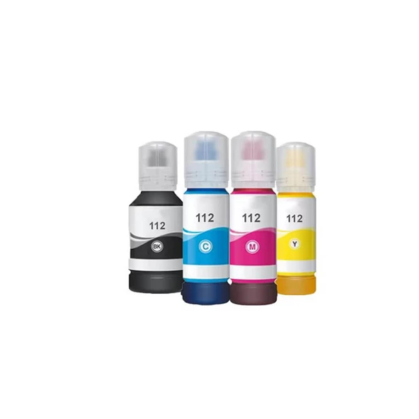 Epson 112 Epson Ecotank L6570 Muadil Mürekkep Seti