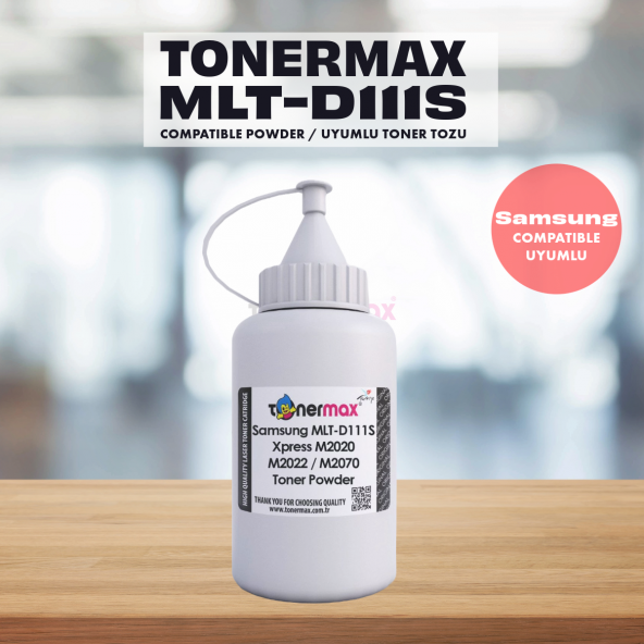 Samsung Mlt-D111S Toner Tozu 500GR. / Xpress M2020 / M2022 / M2070 Toner Tozu