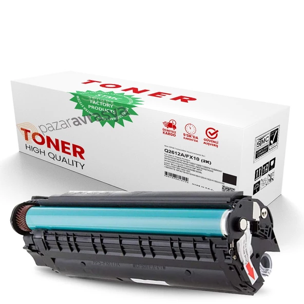 HP Laserjet 1018 / 1020 / 1022 Q2612A Muadil Toner