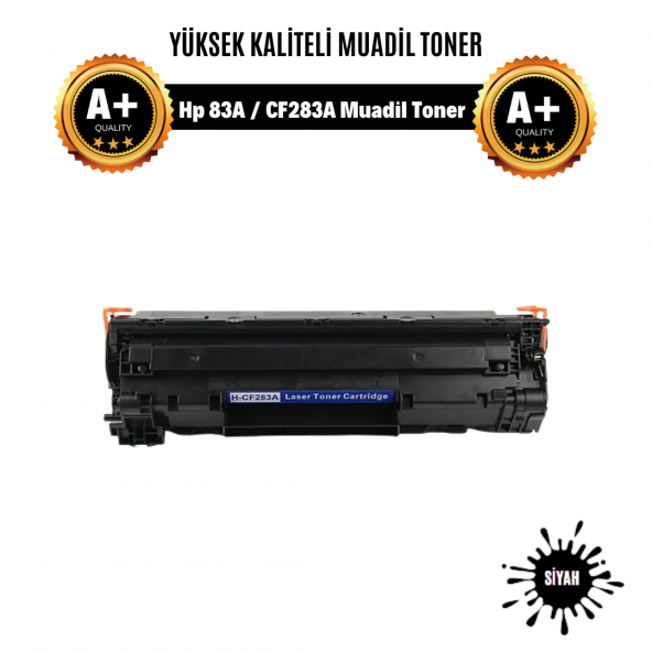 Muadi̇l Toner HP 83A / CF283A M201 M125 / M225 / M127 Muadil Toner 1.600 Sayfa