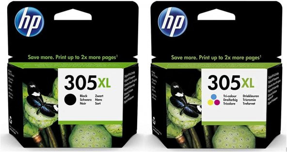HP 305XL 3YM62AE - 3YM62AE Avantaj Paket Yüksek Kapasite