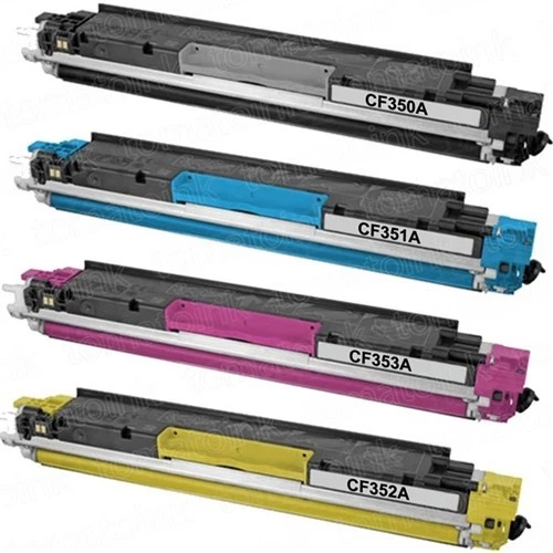 Hementoner HP Laserjet Pro Mfp M176n 4 Renk Renkli Muadil Toner. 4 Lü Ekonomik Paket