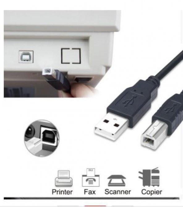 Hp Laserjet 5L Usb Yazıcı Bağlantı Kablosu