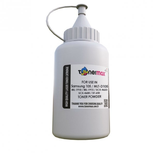 Samsung Mlt-D105L Toner Tozu 500GR. / Ml-1910 / Ml-1915 / Scx-4623 / Scx-4600 / Sf-650