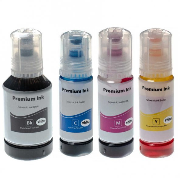 Epson Ecotank 101 Muadil Mürekkep Set / Its L4150 / L4160 / L6160 / L6170 / L619