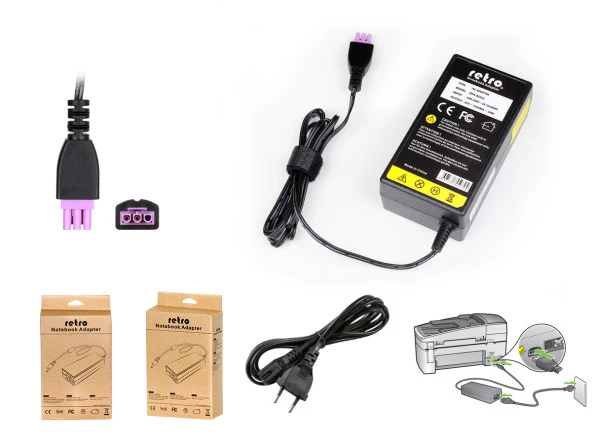 Retro HP +32V 1560mA 50W Printer Yazici Adaptörü