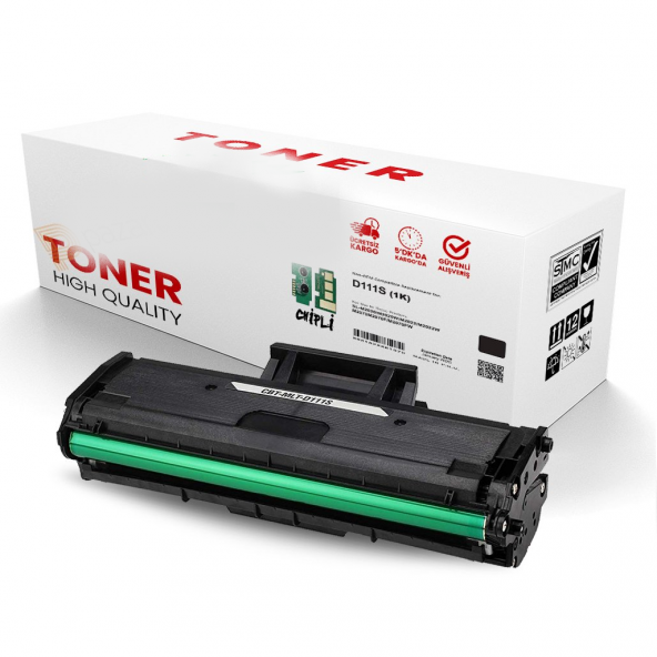 Samsung Mlt-D111S Çipli Muadil Toner /Wb/ M2020/2020W/M2070/M202