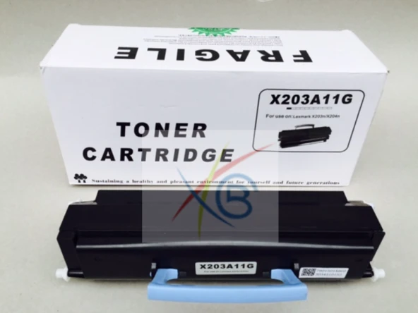 Lexmark X203/X204 Uyumlu Muadi̇l Toner (2.500 Sayfa)