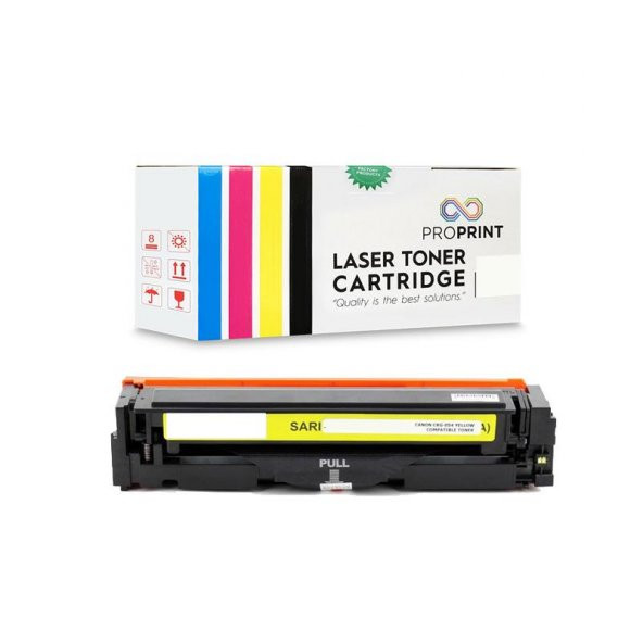 TKPrint Canon CRG-054 1.200 Sayfa Sarı Muadil Toner- MF-645Cx