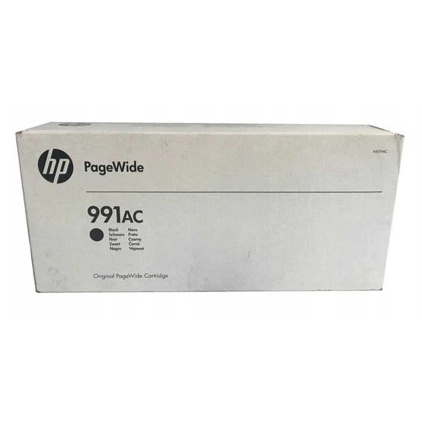 HP 991ac-X4d19ac Siyah Orijinal Kartuş
