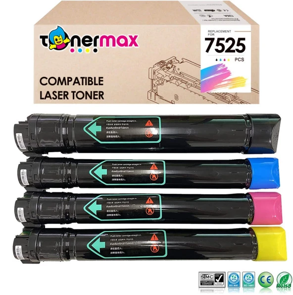 Xerox Workcentre 7525 Muadil Toneri Set / 7530 / 7545 / 7556 / 7830 / 7835 / 7845 / 7855 / 7970