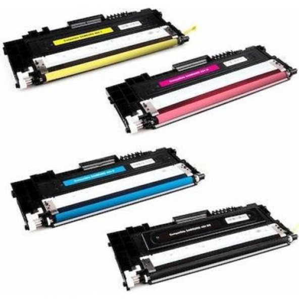 Photo Print Samsung Clp-360/362/363/364/365/365W/366W/367W/368 4 Renk Muadil Toner Seti