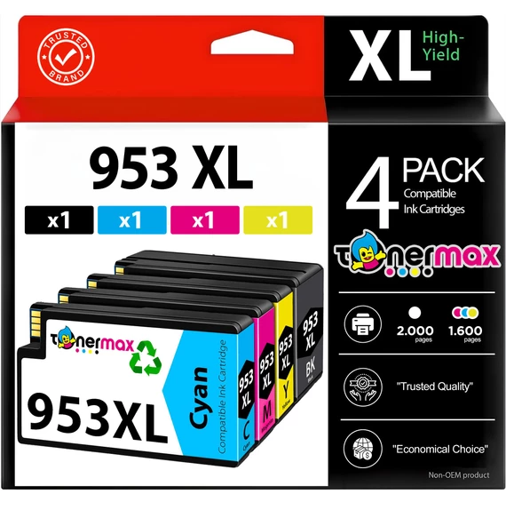 HP Officejet Pro 7720 Muadil Kartuş Takımı