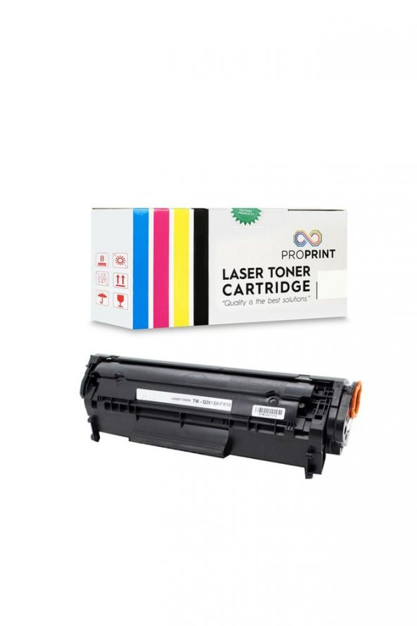 HP Q2612a - Laserjet 3052 Muadil Toner