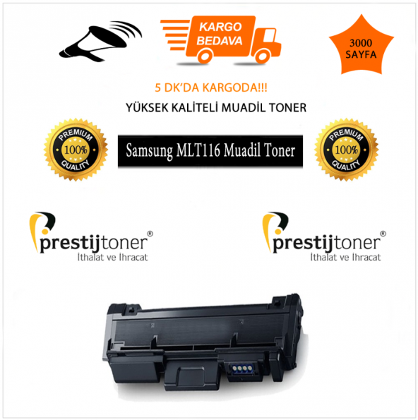Samsung Sl-M2675F. Xpress M2675Fn Çipli Muadil Toner D116