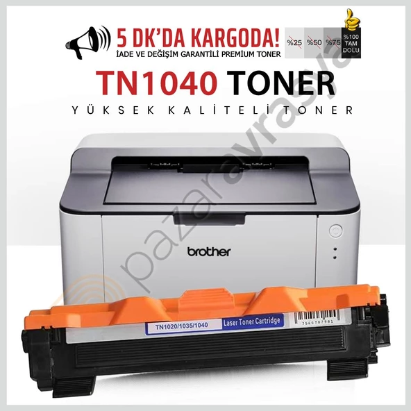 Brother Tn-1040●●Toner Hl-1111/Hl-1210W/Hl-1201/TN1040