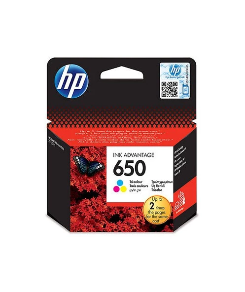 HP CZ102AE Cmy Mürekkep Kartuş (650)