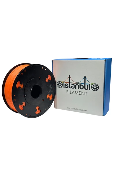 M19 Pla+ Pastel Turuncu İstanbul Fi̇lament 1 Kg Çap 1,75mm ± 0,05 Mm (3D Yazici Kartuşu) Bambu Lab Uyumlu