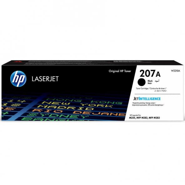 HP 207A Black Siyah 1.350 Sayfa Toner W2210A