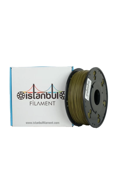 M10 Pla+ Askeri̇ Yeşi̇l-Khaki İstanbul Fi̇lament Çap 1,75mm ± 0,05 Mm (3D Yazici Kartuşu) Bambu Lab Uyumlu