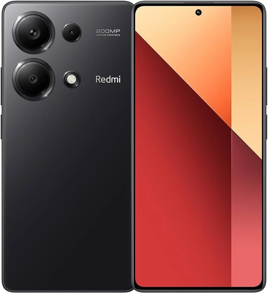 Xiaomi Redmi Note 13 Pro 8/256 GB Siyah Cep Telefonu (İthalatçı Garantili)