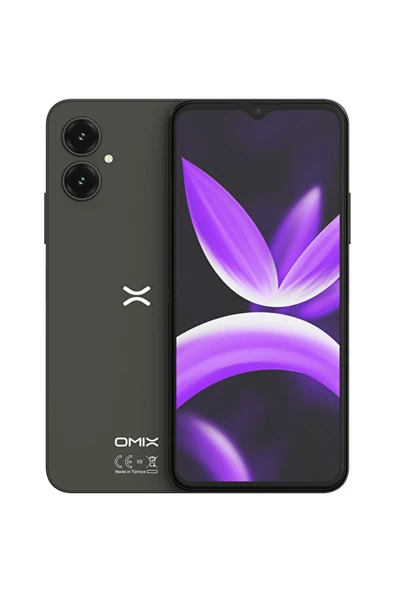 Omi̇x X5 6 128 GB Cep Telefonu Graphi̇te