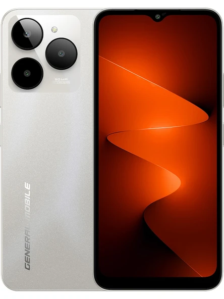 General Mobile Era 30 8gb (4gb + 4gb Genişletilmiş Ram) + 128GB Hafıza Çift Sim Kart Beyaz